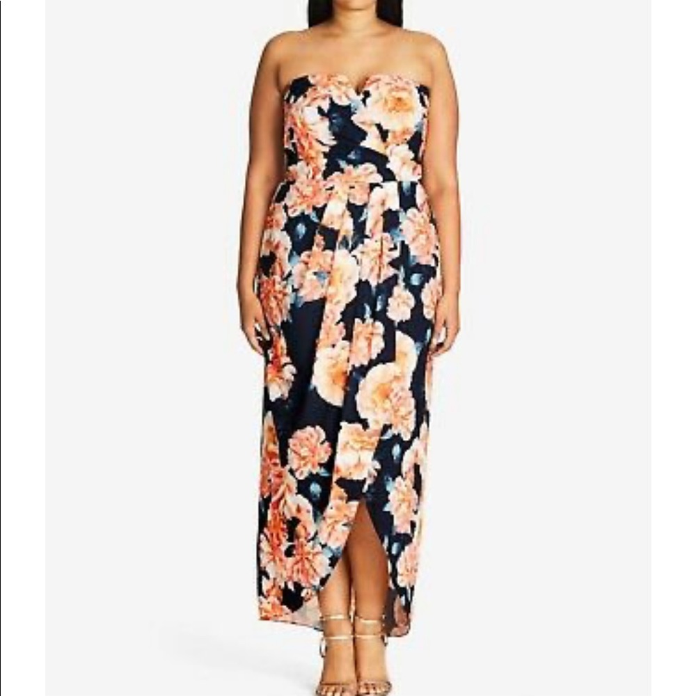 City Chic Long Formal Dress